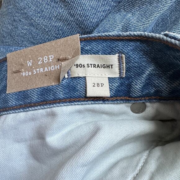 Madewell Light Blue Straight Leg Jeans - Picture 10 of 11